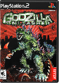 Godzilla Unleashed Playstation 2 US box art